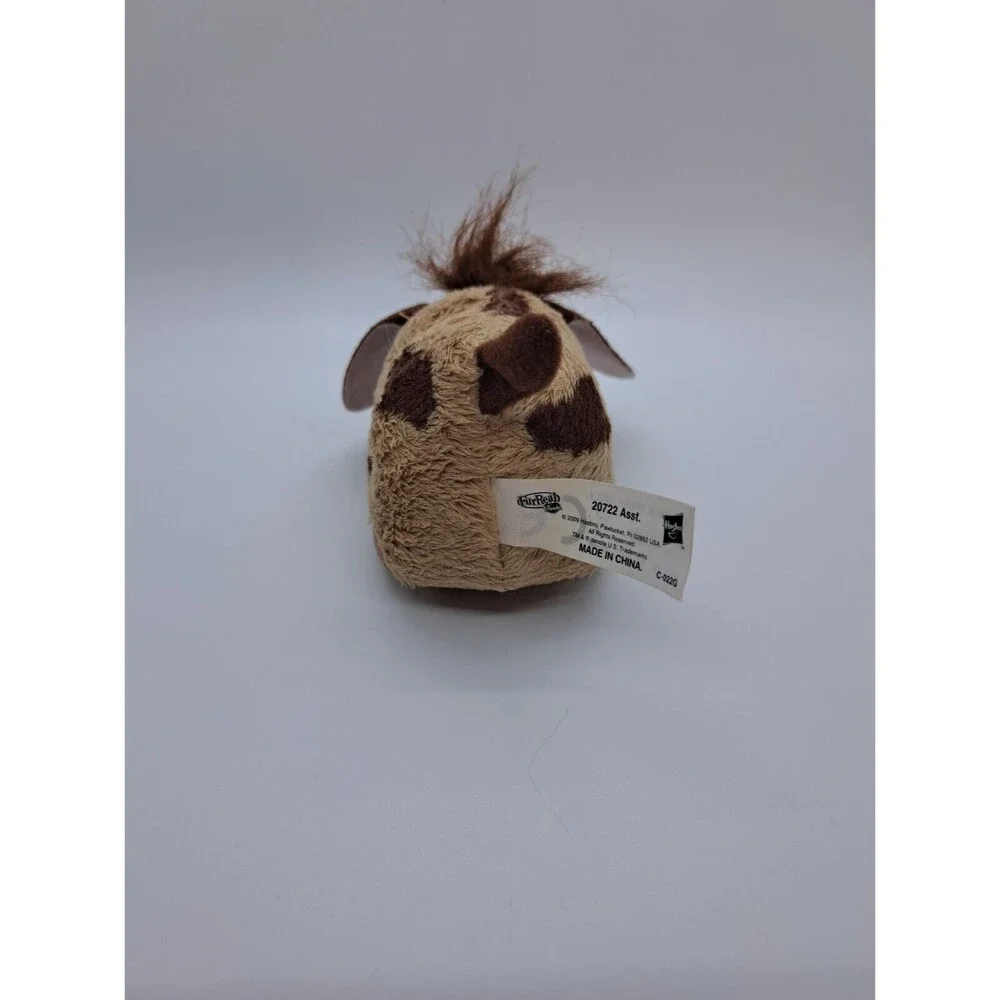 2009 Hasbro FurReal Friends Flurry Frenzies Motorized DOG Tan & Brown Spots